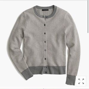 LIKE NEW Grey J.Crew Cardigan